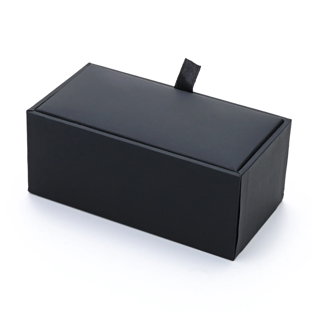 bjewelry 高档黑盒的袖扣高品质的零售袖扣包装盒 (exincluding 锌圹