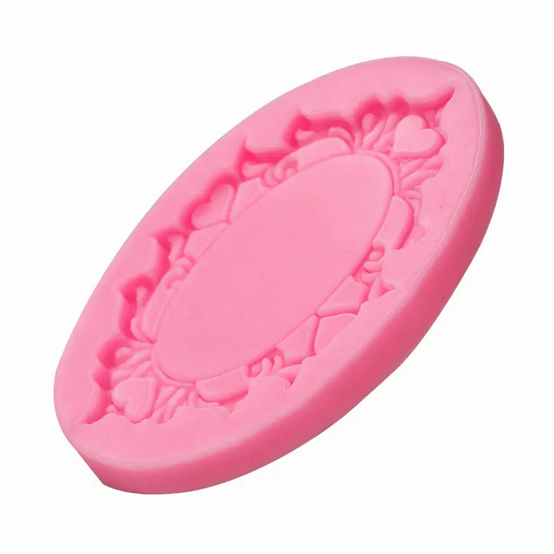 3D Cameo Miroir Cadre Silicone Fondant Moule Gâteau Décoration chocolat cuisson moule 3D Cameo Miroir Cadre Silicone Fondant Moule Gâteau Décoration chocolat cuisson moule