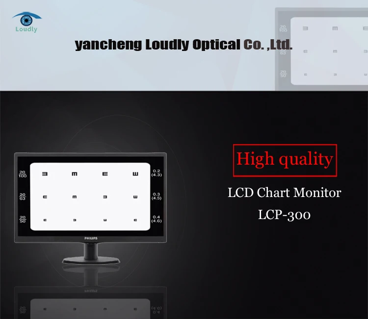 Loudly brand higher quality LCD chart projector LCP-300