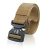 1.5 Inch Hot Selling Custom Woven Military Tactical Belt Outdoor Combat Army Waist Belts For Men