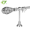 Cheap Metal Curtains Rods Holder Hollow Shower Curtain Rod