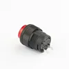 IP40 1A red 120 volt momentary led on off selector push button switch
