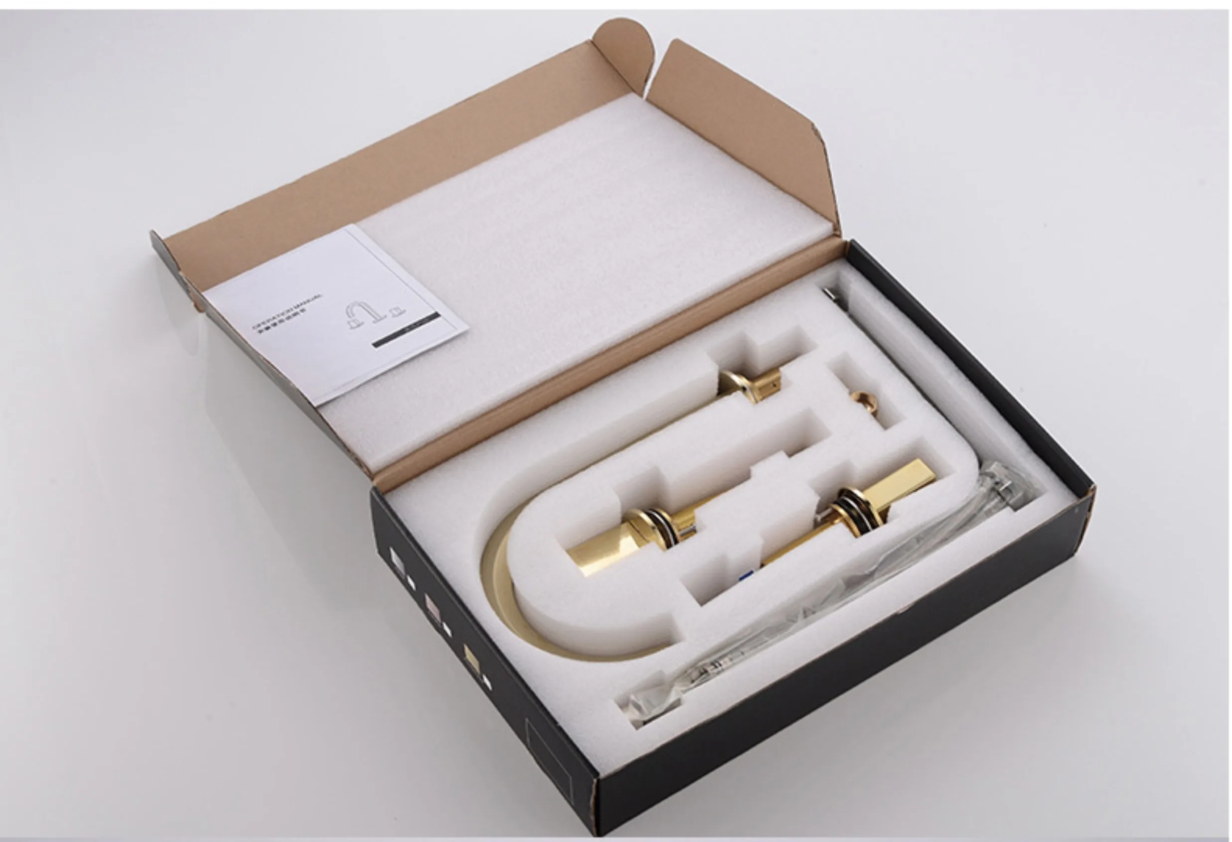 Grifo Fábrica Dual Con Cupc Grifería Tres Agujero Widepreead Grifo De