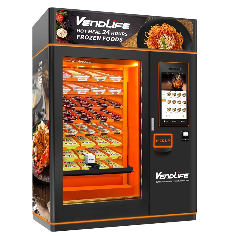 Automatic Smart Food Vending Machine With Payment - Buy Automatic Food