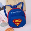 Soft Toddler Kids Character Trolley School Bag Superman Backpack For Boys
