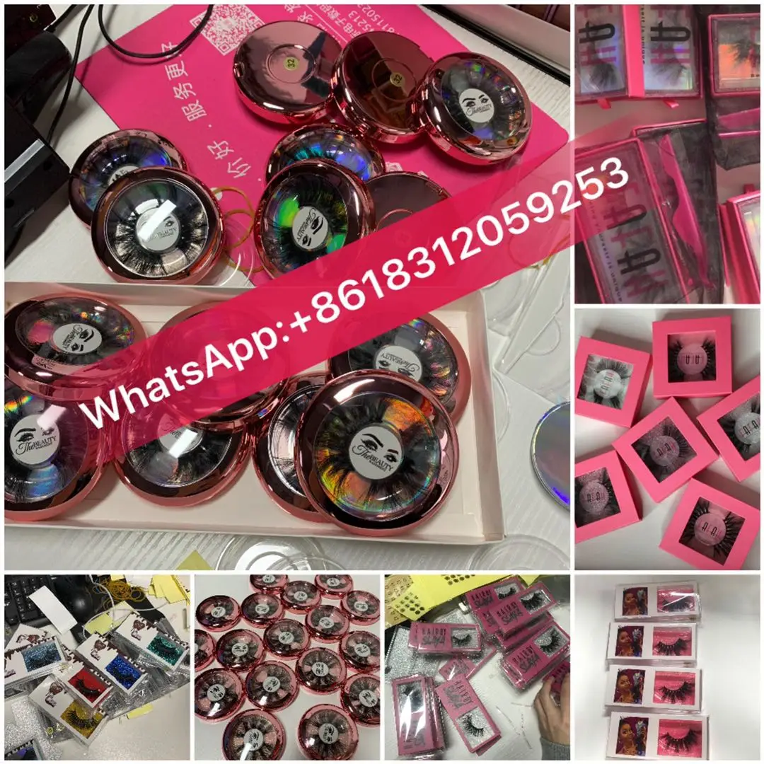 2022 New Arrive Mink Color 25mm Eyelash Extension Wholesale Lash Washer