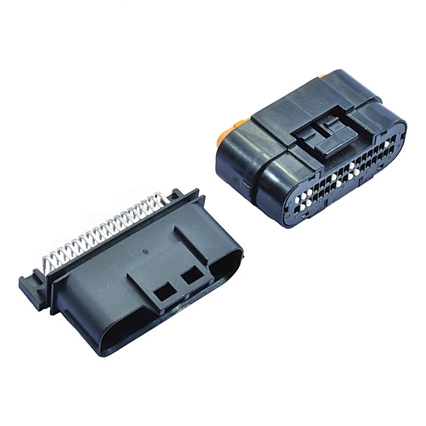 Waterproof 34 Way Jae Automotive Female And Male Rectangular Power