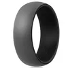 Silicone Wedding Ring for Men Duo Collection Silicone Rubber Wedding Bands Classic Style 3Packs/4Packs & Single