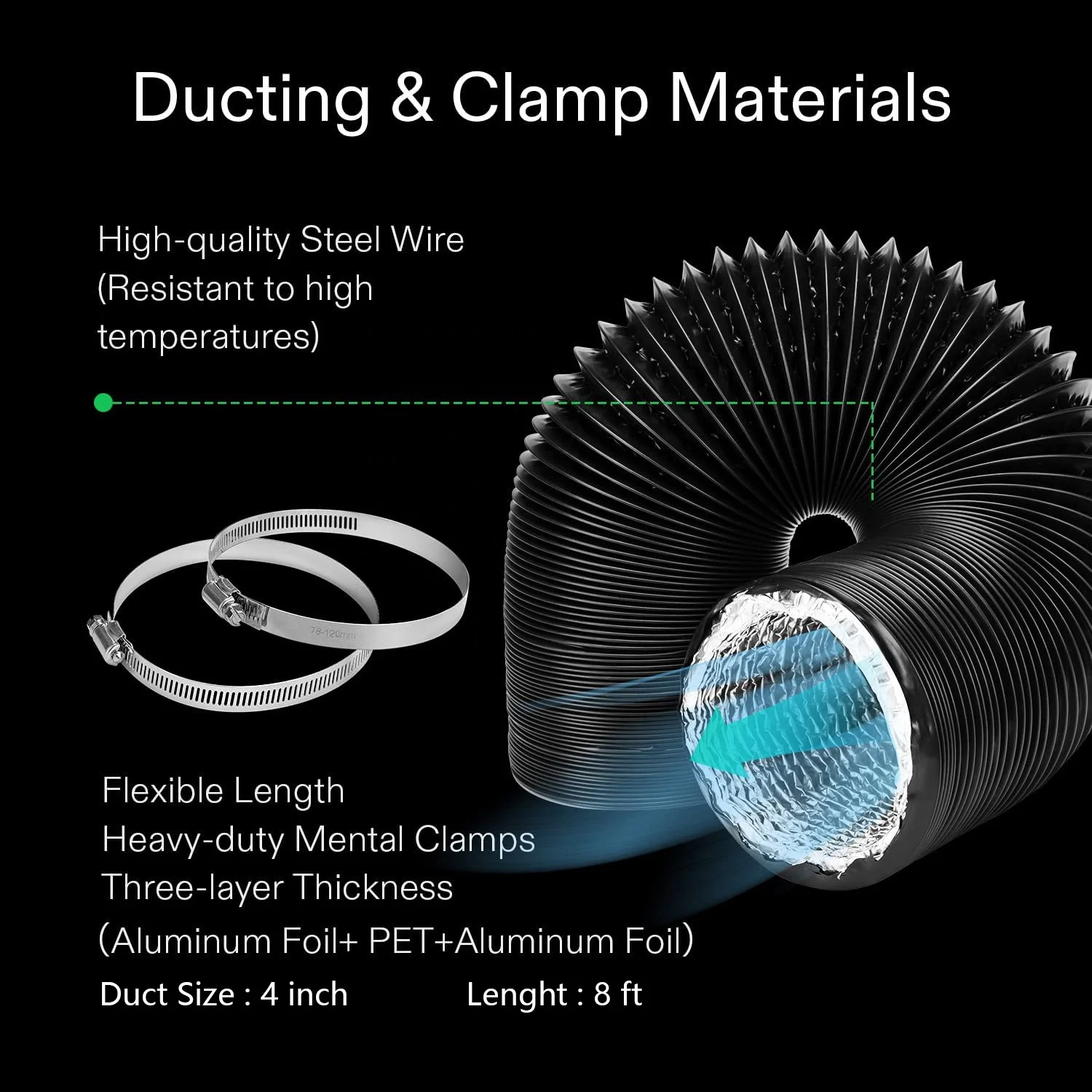 Duct Fan, 180, AC 220V~240V, 830CFM - detail 10