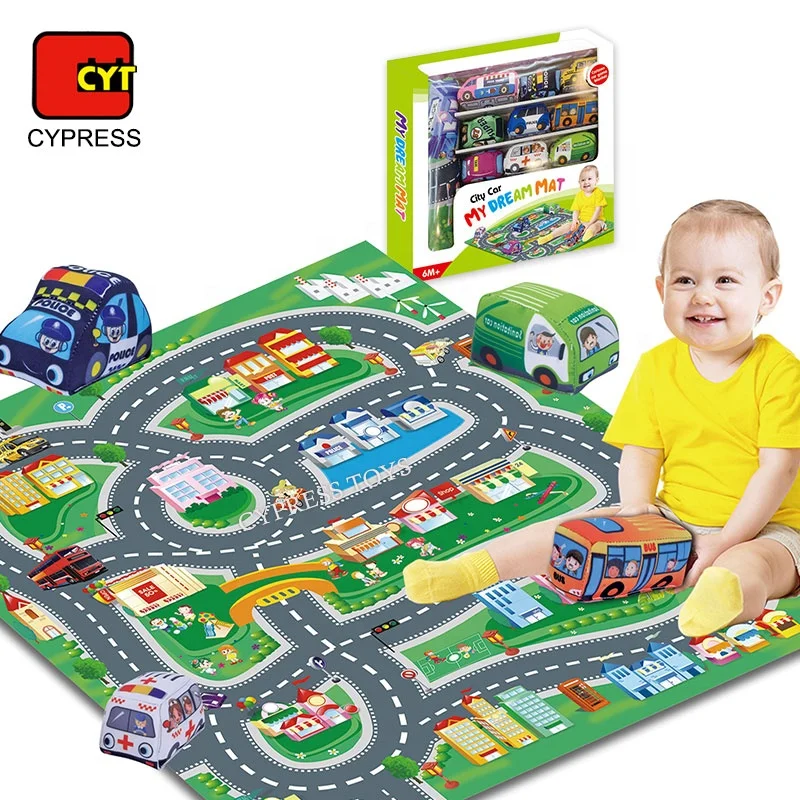 traffic play mat