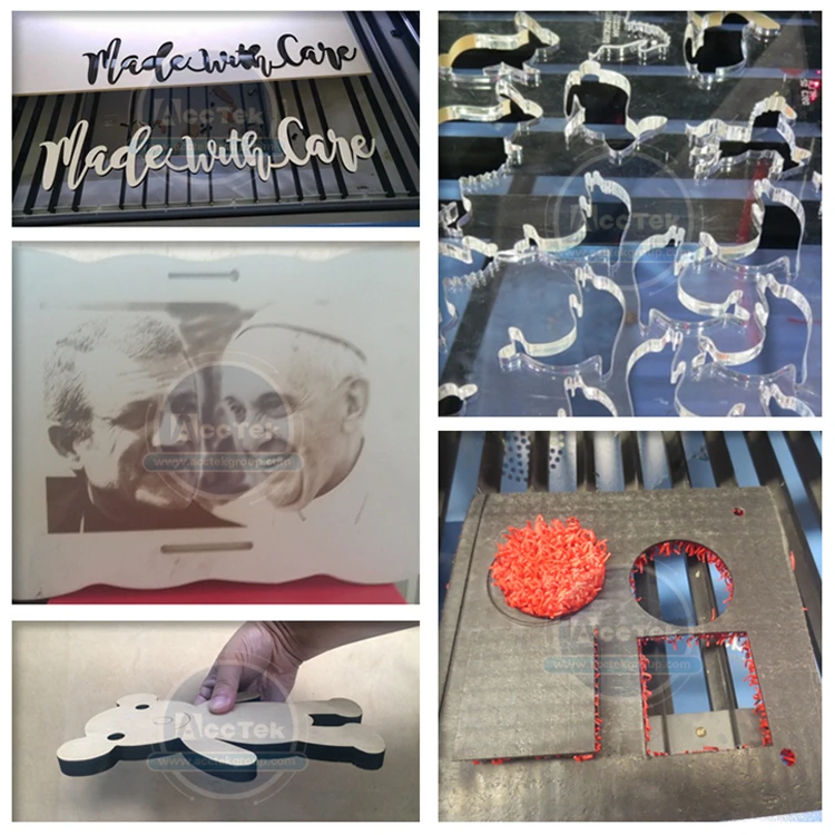 AccTek cnc laser engraver small laser engraving machine price AKJ6040