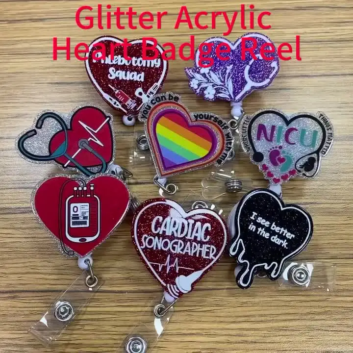 thumbnail image 2 of Aazon.co : Funny Cow Badge Reel Retractable For Nurse Nursing Student 2 of 10