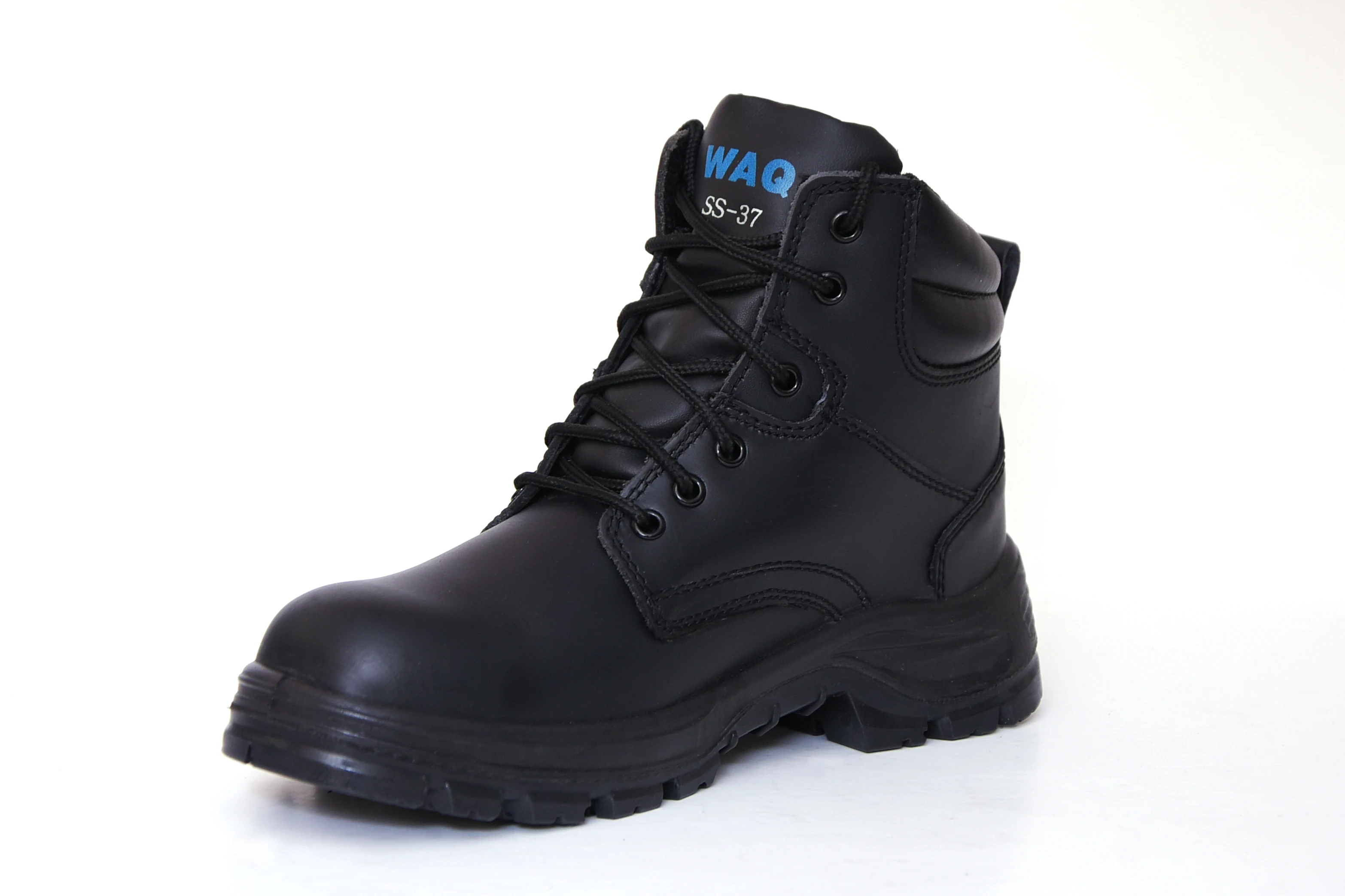Waq Brand Safety Shoes Industrial High Quality For Sale Smart Safety Shoes Genuine Leather Buy