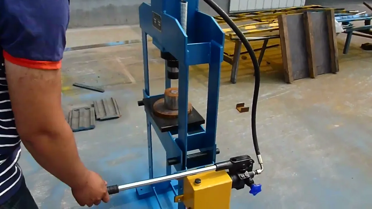 20t Manual Bearing Hydraulic Press Machine For Repair Buy H Frame