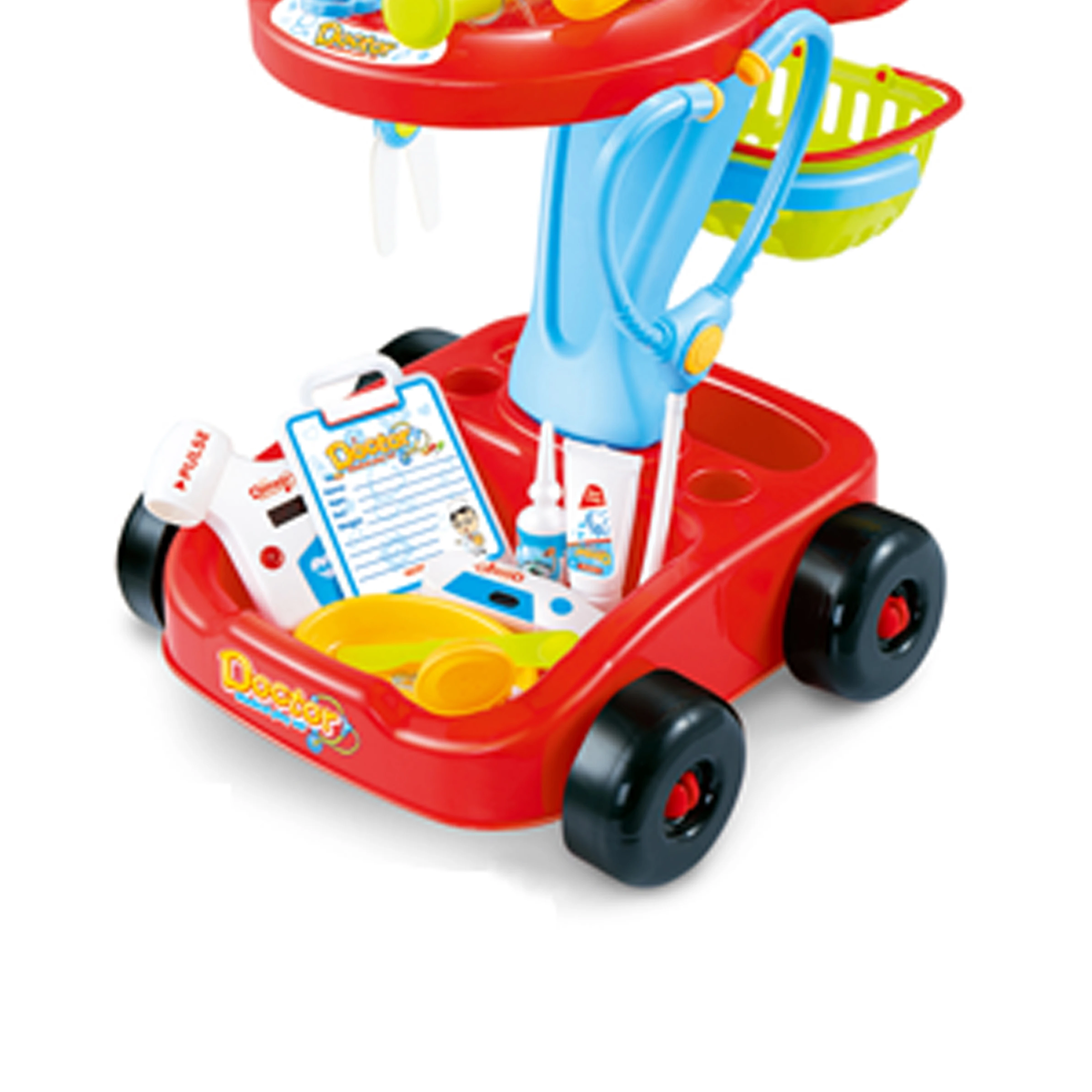 Pretend Play Toy Children Medical Stethoscope Electrocardiogram Set