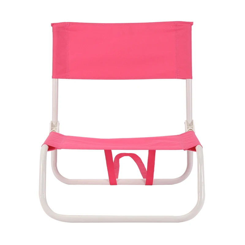 Adjustable Height Folding Beach Chaise Lounge Chair Outdoor Lounge