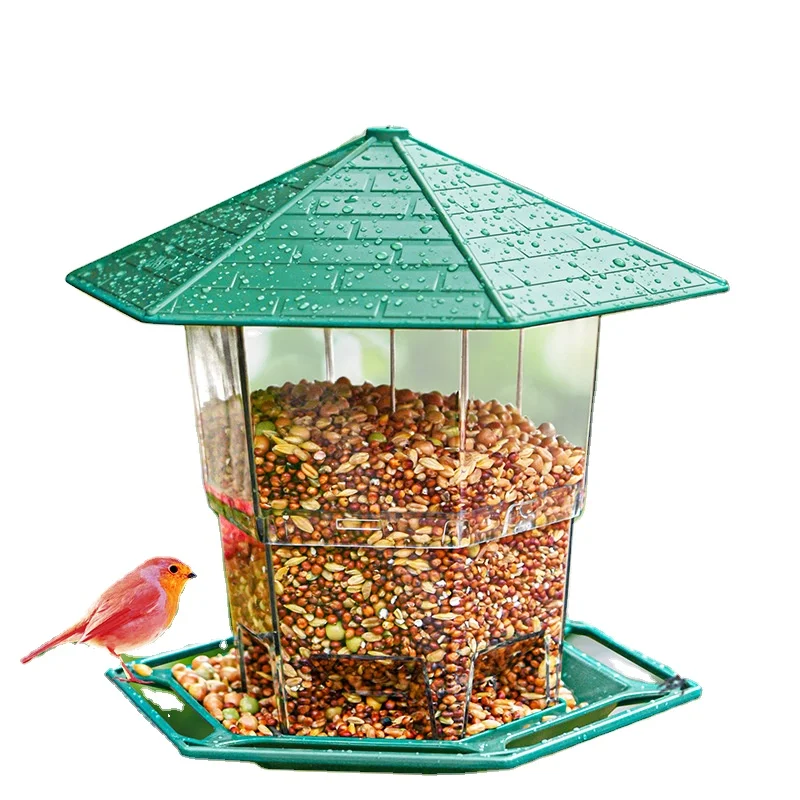 Outdoor Hanging Bird Feeder Garden Bird Feeder Collapsible Feeder Sun ...