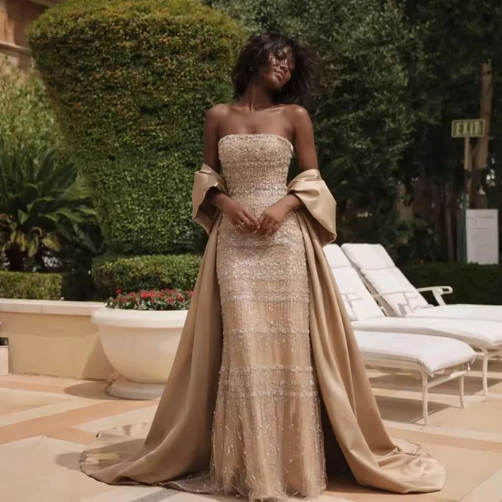 evening dresses in dubai Luxury Sage Green With Cape Arabic Blue Beaded Elegant Women Wedding Party Gowns Scz147 Size:Petite-10 Emerald Green Floral Beach little-black-dress Maxi style look perfect for
