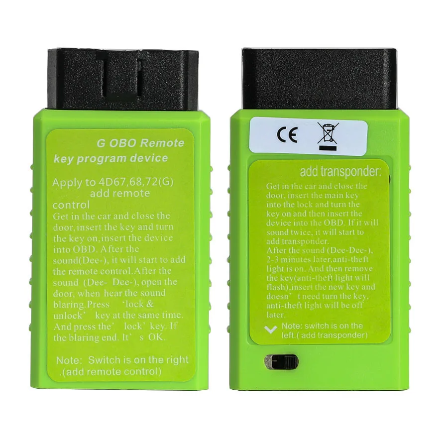 For Toyota G and Toyota H Chip Vehicle OBD Remote Key Programming ...