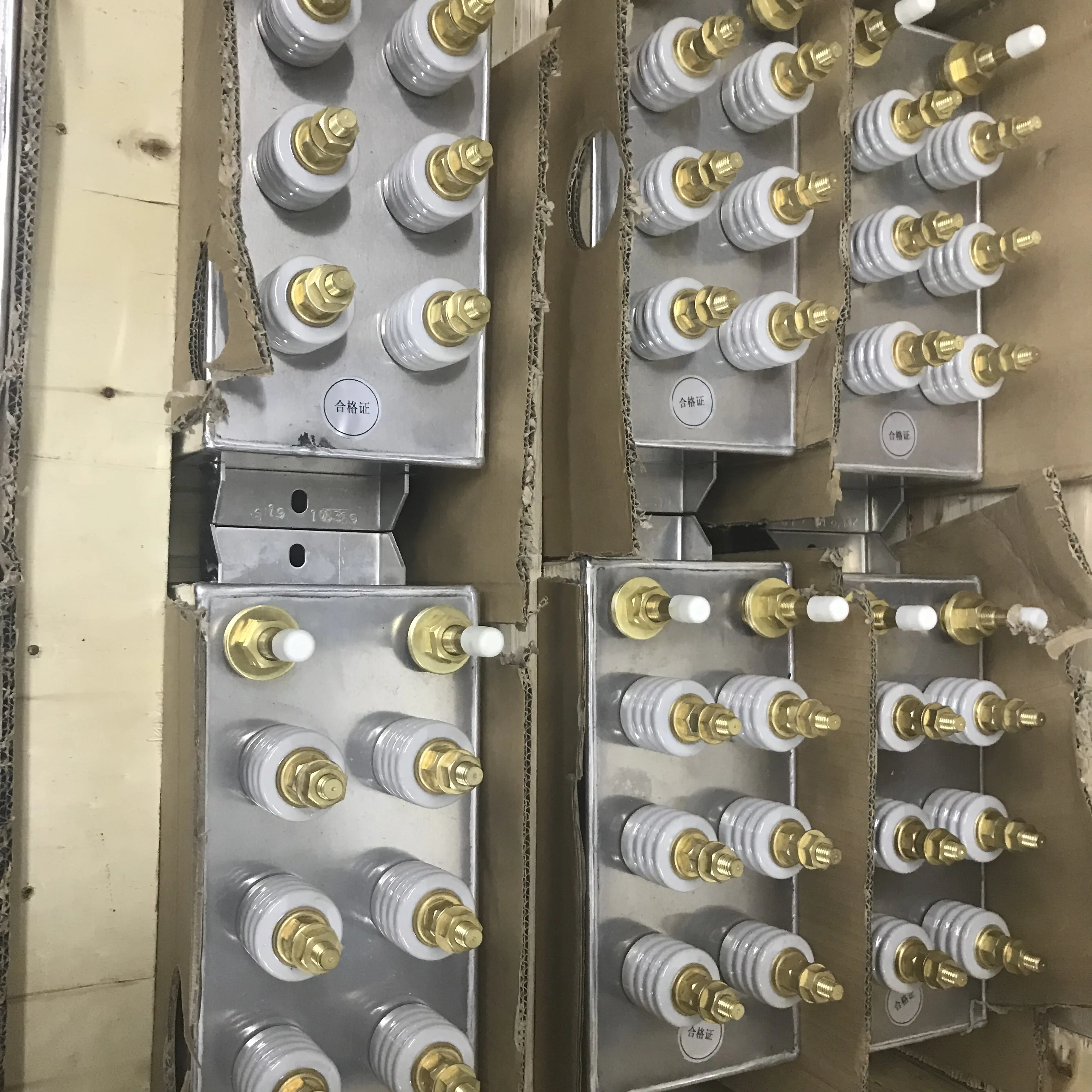 8000 Kvar Water Cooled Power Capacitors Designed For Use On Induction
