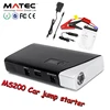 Genius booster mobile peak current 2000A 600A car battery jumper 24000mah 16800mah 12v jump starter