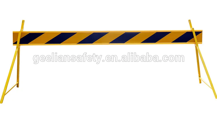 Road Block Equipment-steel Type Iii Barricade /road Safety Angle Iron ...