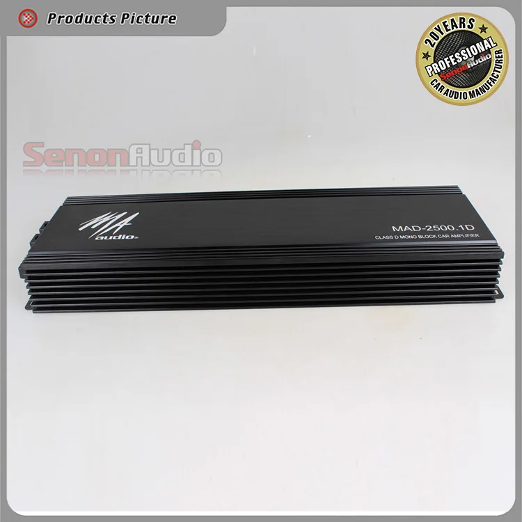 1 Channel Power Class D Amplifier Car Class D Monoblock Amplifier