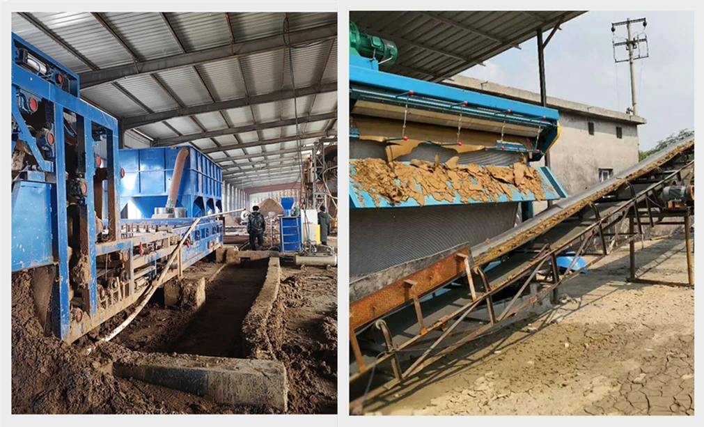 high quality sewage sludge press dewatering machine 