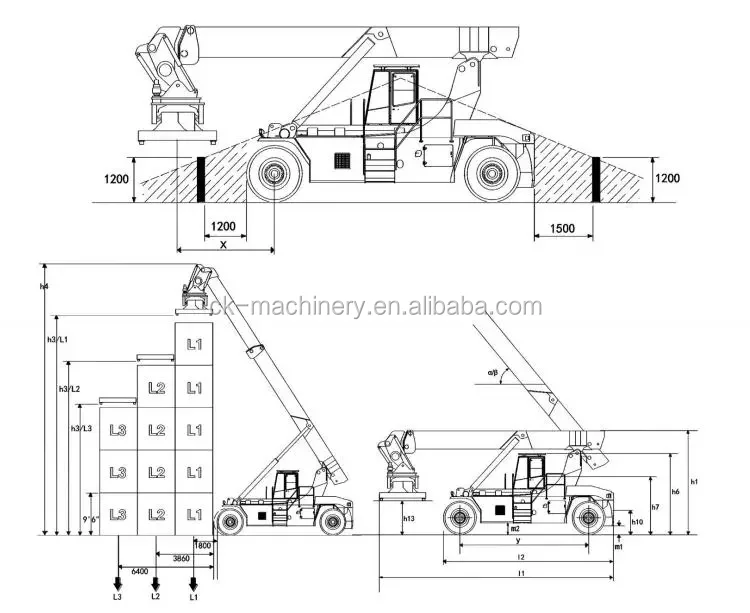 Порядок сборки ричстакера Loaded Container Handler(sany Srsc45c30 Reach Stacker) - Buy Loaded Container Ha