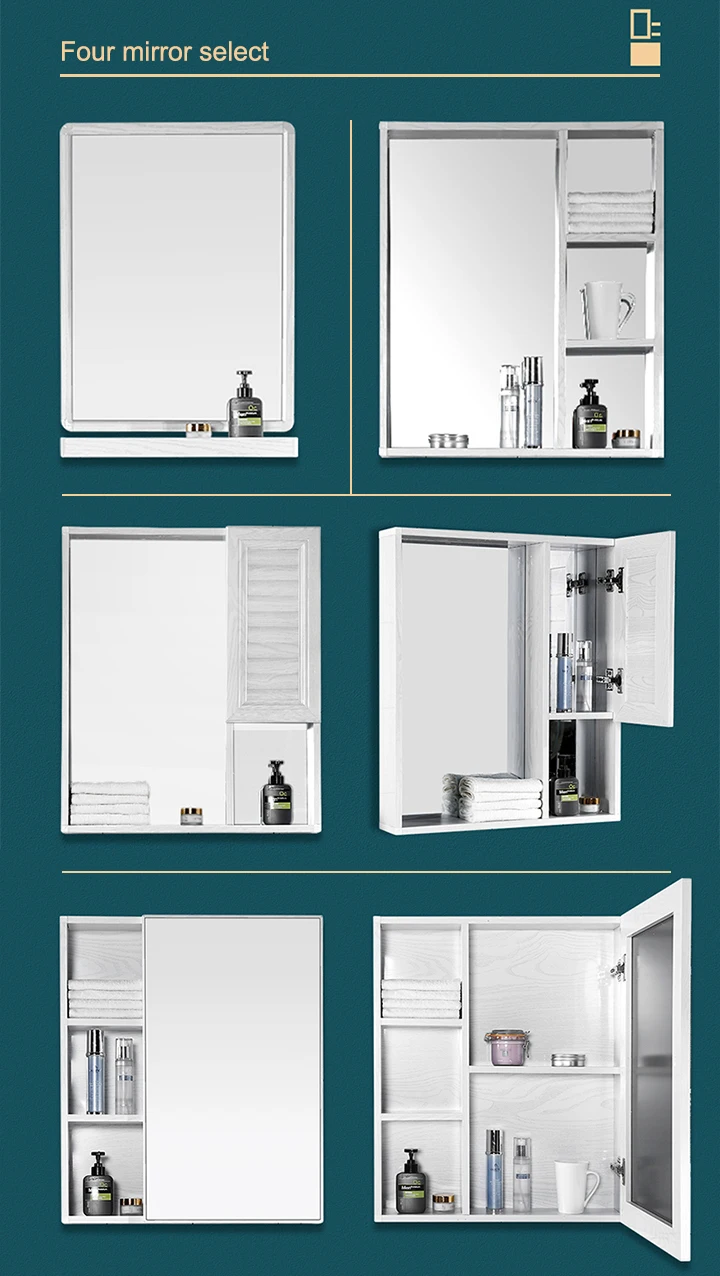 JOININ  Project modern design Aluminum bathroom furniture Bathroom Vanity Cabinet