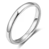 2019 new product launch ring wholesale not fade female 925 pure silver ring simple smooth ring