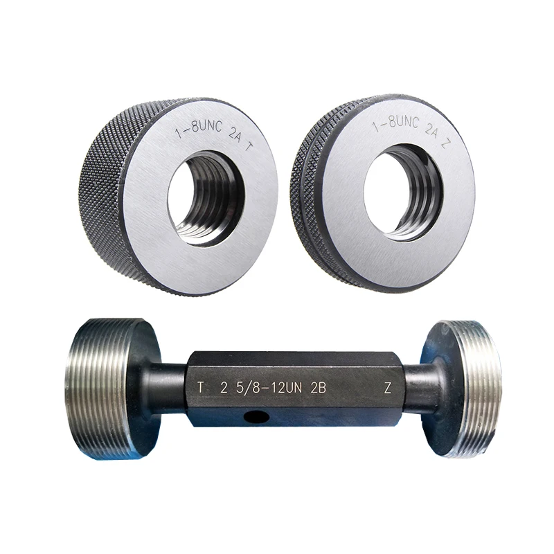 Un Unc Unf Uncf Screw Plug Gages Gcr15 Calibrate Go Nogo Thread Plug