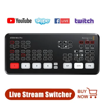 Blackmagic Design ATEM Mini Pro ISO/ ATEM Mini/ATEM Mini Pro super Live  Stream Switcher Multi-view Recording video switcher