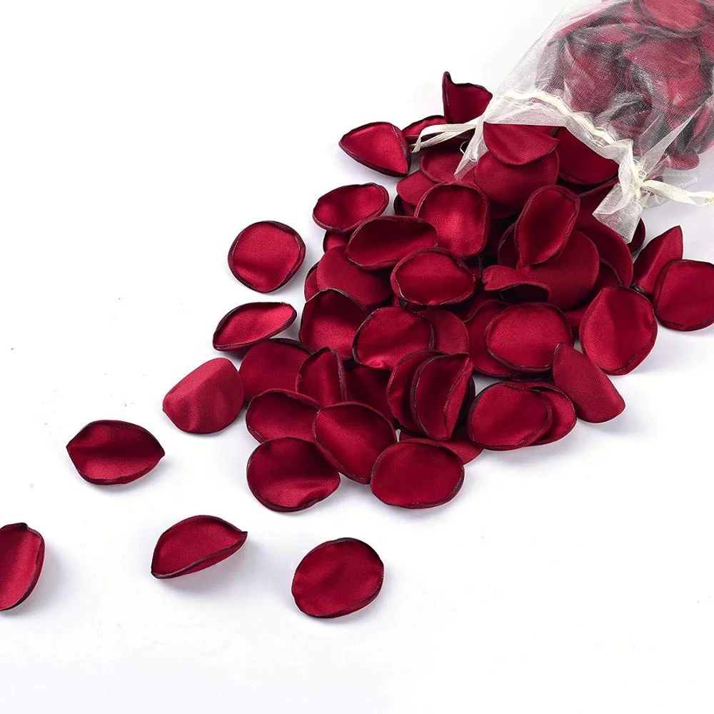 Silk Rose Petals Wedding Scatter Confetti Flower Girl Party Table Decoration Lot 
