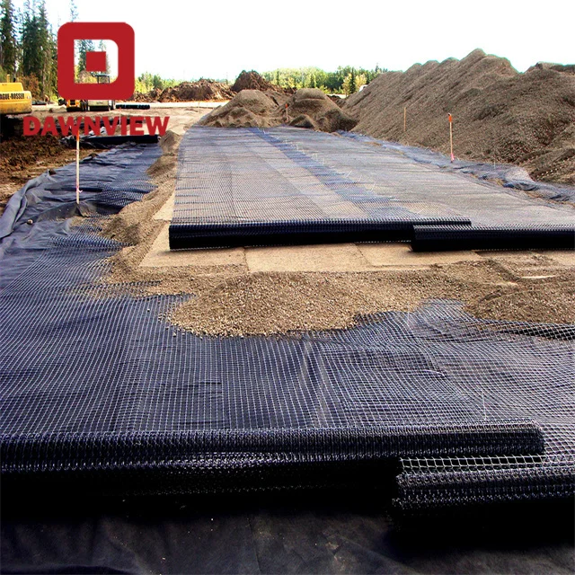 Dawnview Plastic Driveway Geogrid Mesh Pp Biaxial Geogrid For Road Soil ...