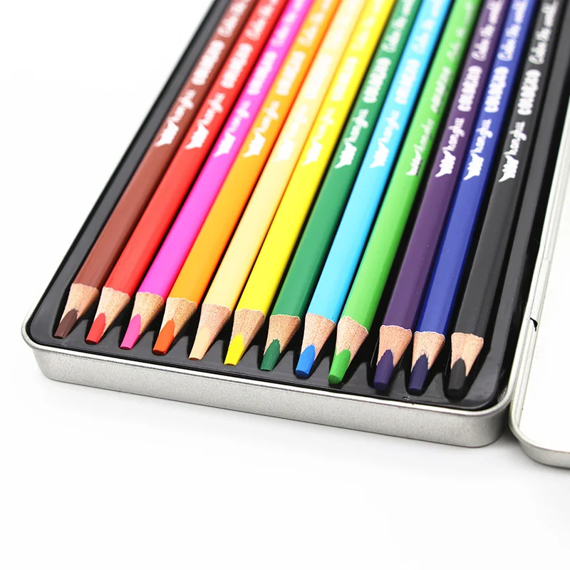 Kids Colorpencil Colour Pencil Set Case School Pencil 4.0mm High