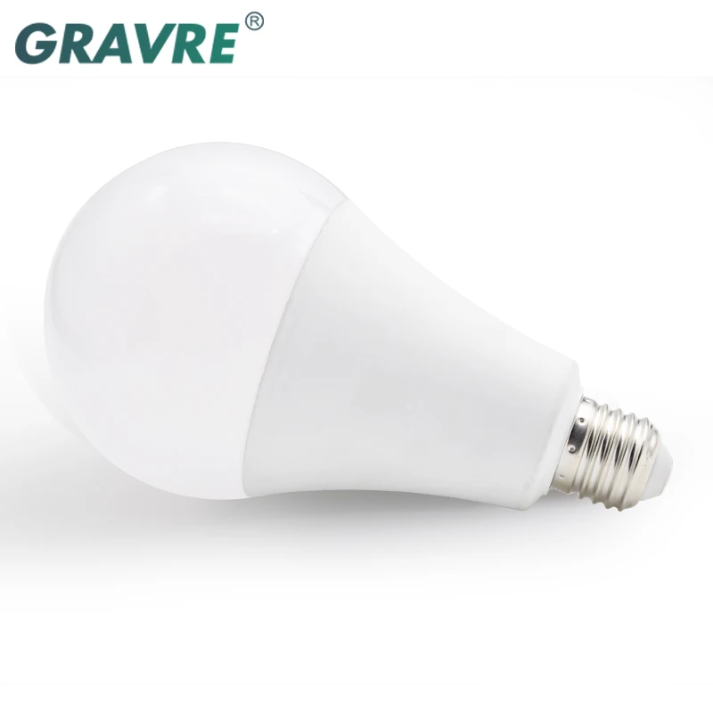 A60 Wholesale ac 220v 7W 9W 12W energy saving lamp led bulb e27 b22