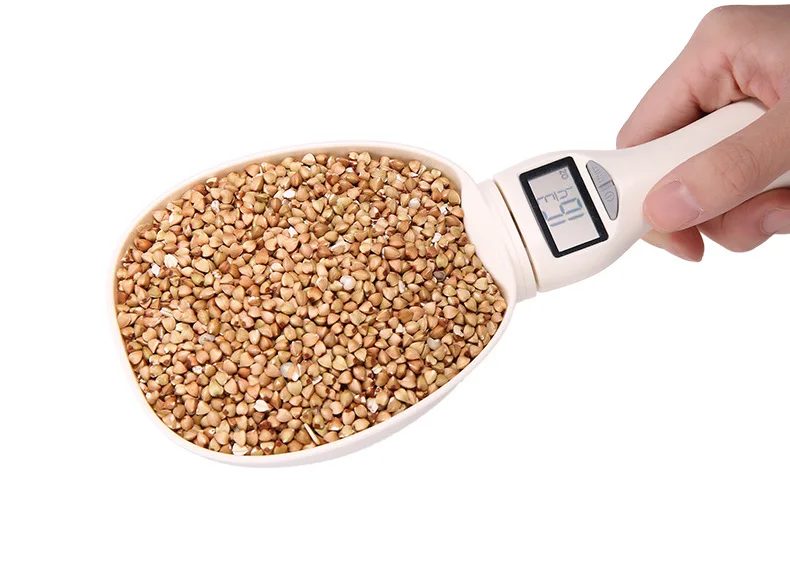 Home Kitchen Baking Scoop With Lcd Display Cat Weight Scooper Precise