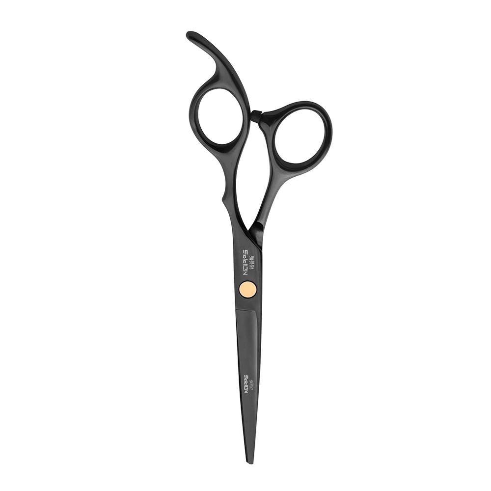 Professional Hair Scissors Customize Available Barber Shear Black Color