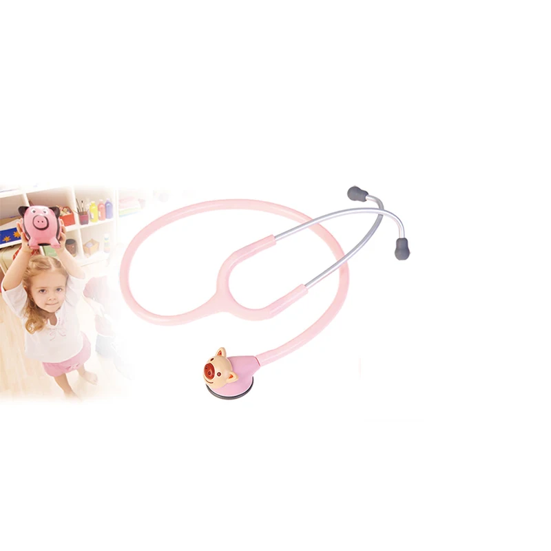 热卖医疗儿科双头粉红色听诊器 - buy pediatric stethoscope