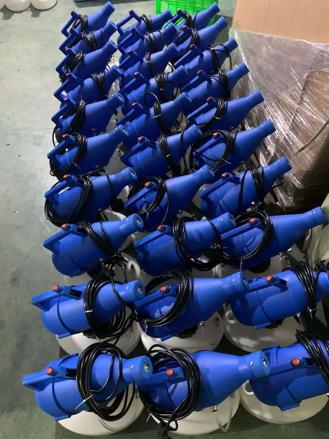 胜利无绳背包静电雾喷雾器库存便携式手柄起雾器喷雾器消毒