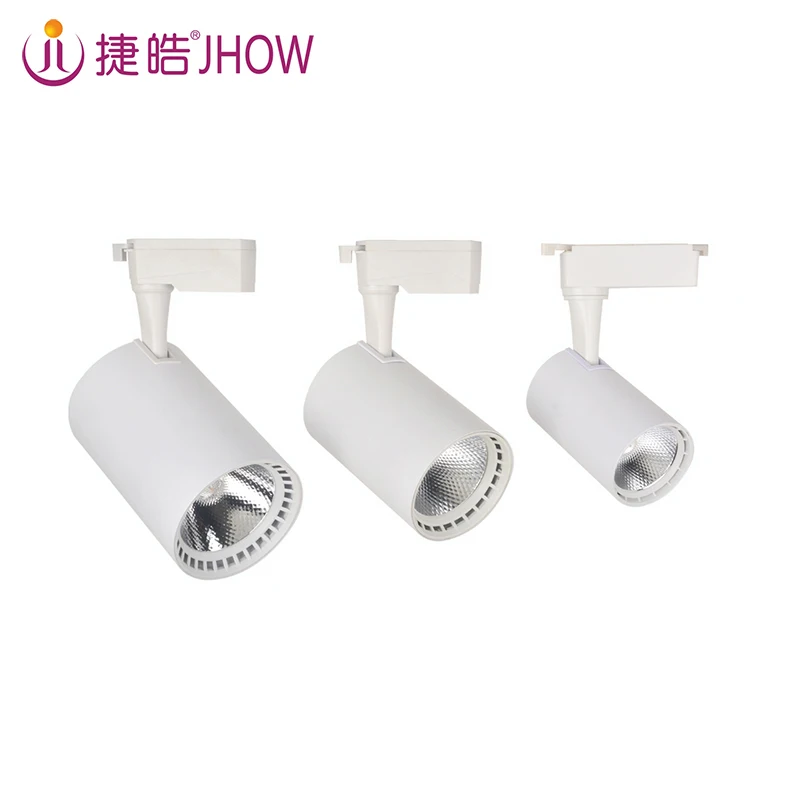 Best Selling Quality White Rail Ceiling Lamp COB LED Track Light Spotlight