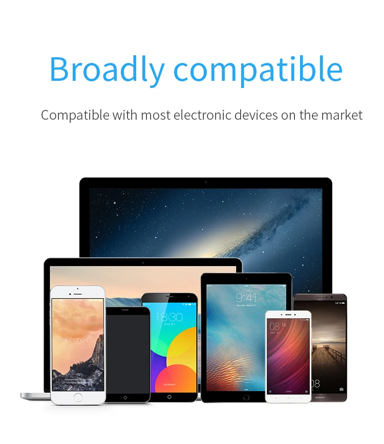 Manufacturer OEM high quality 18W PD charger multi USB charger 7 USB port 1 Type-C port smart charger fast charge 