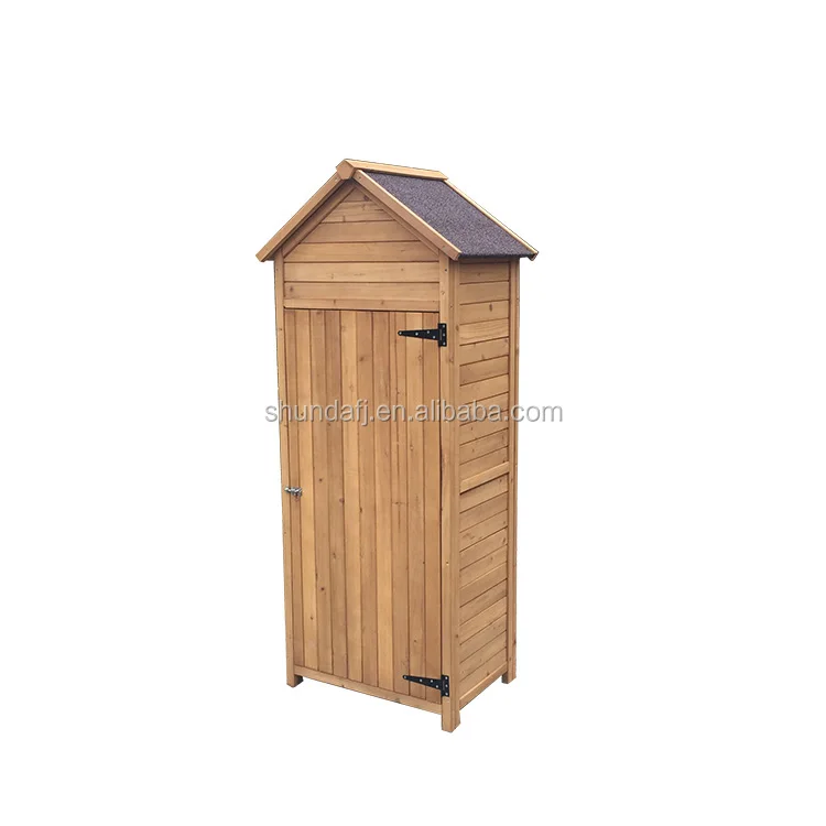 Sdgs001 Waterproof Wooden Outdoor Storage Cabinets Garden Tool