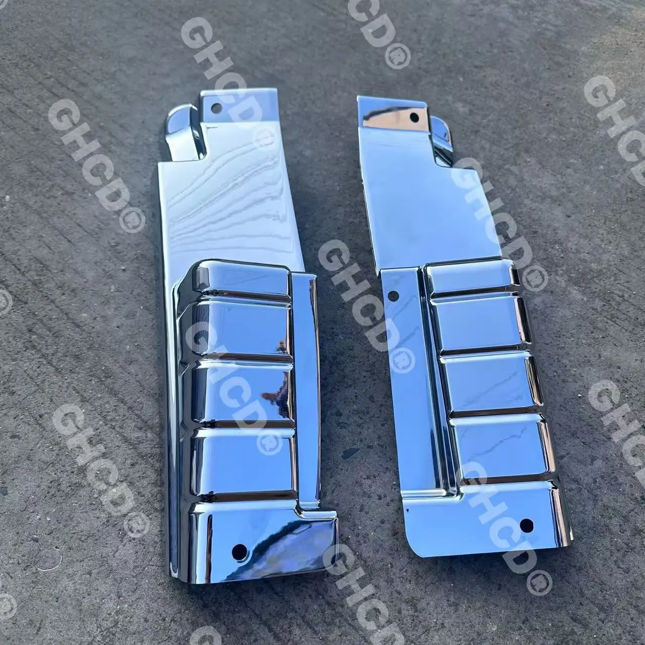 high quality chrome plated fender mudguard for japanese truck canter 05-0
