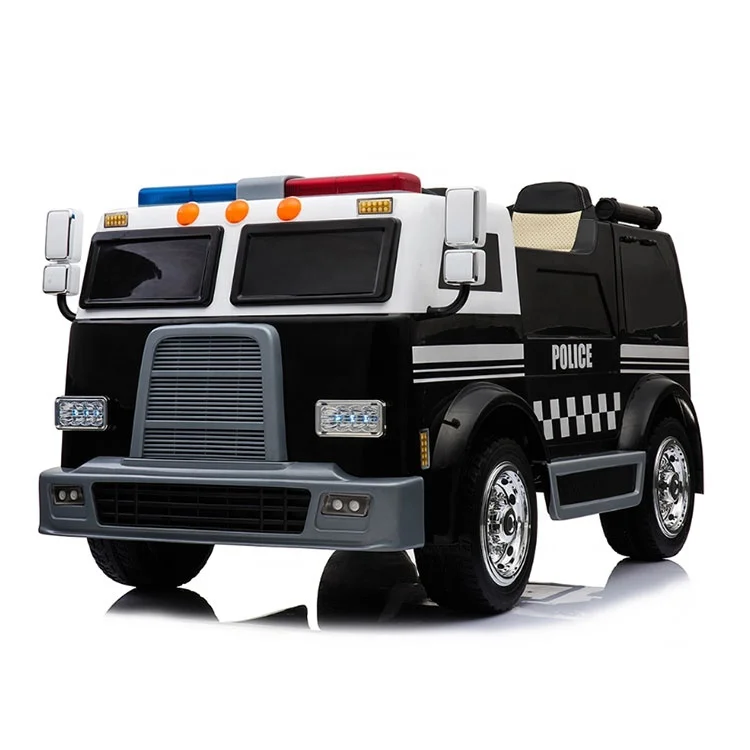 多功能儿童电动警车/骑在玩具车带遥控