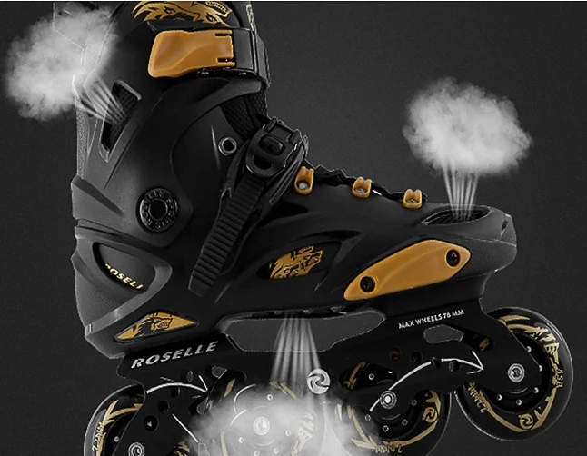 Hardboots Factory Cheap Slalom Skates Neutral Color 4 Wheels In Stock ...