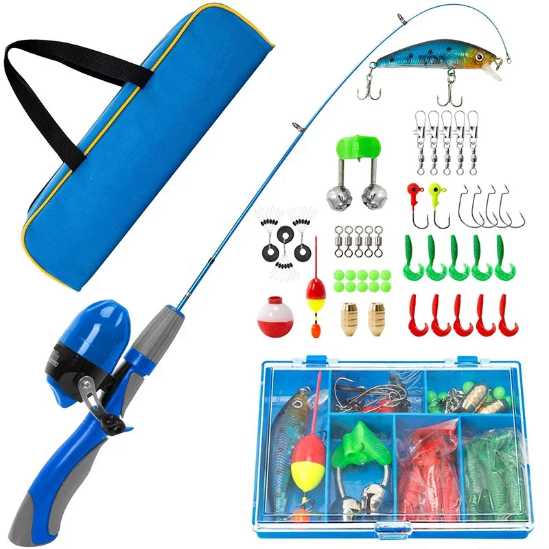 children's telescopic fishing rod WIDDEN Kids Pole, Portable Fishing Rod, Toddler Collapsible Fishing and Reel Combo with Tackle Box for Boy, Girl, Youth, Beginner, Over 3 Years Old (Bubblegum Pink & you will want a dry place for kids to rest and appreciate the wonders of nature Kids Fishing Pole Portable Telescopic