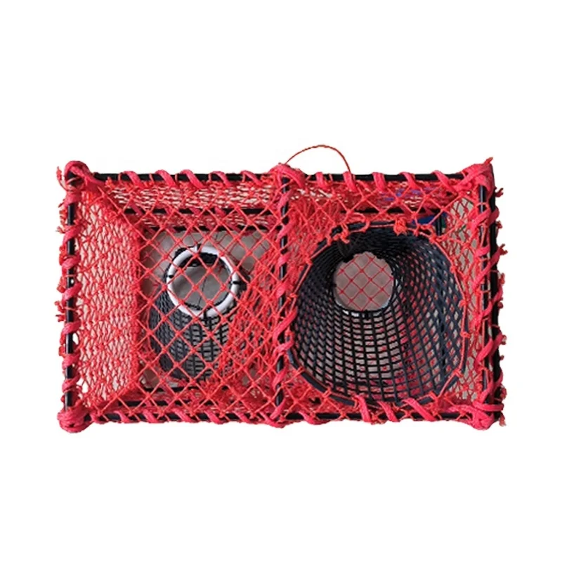 Two Entrances Small Crab Traps In Bright Color Portable Trap For Crabs