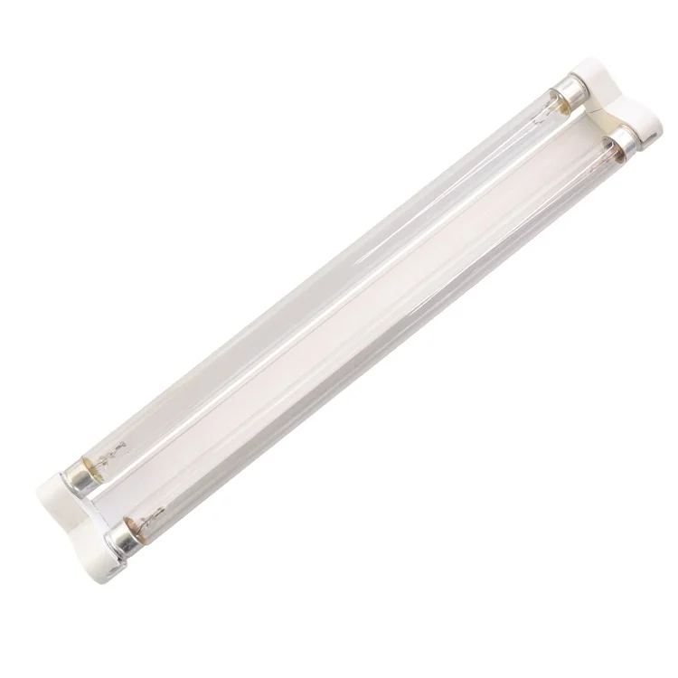 Virus protection UVC F8T5 ultraviolet germicidal lamps with fitting switch Killer 254nm uv led light